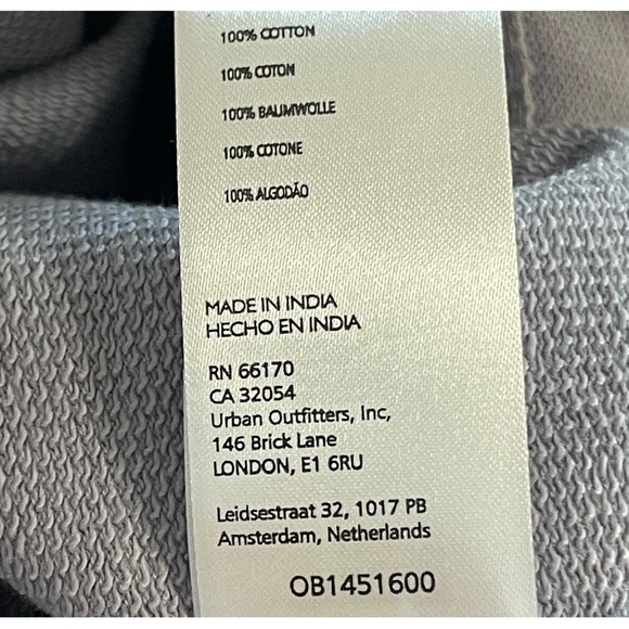 Anthropologie Pilcro Open-Back Sweatshirt NWT Size XL - Picture 6 of 12